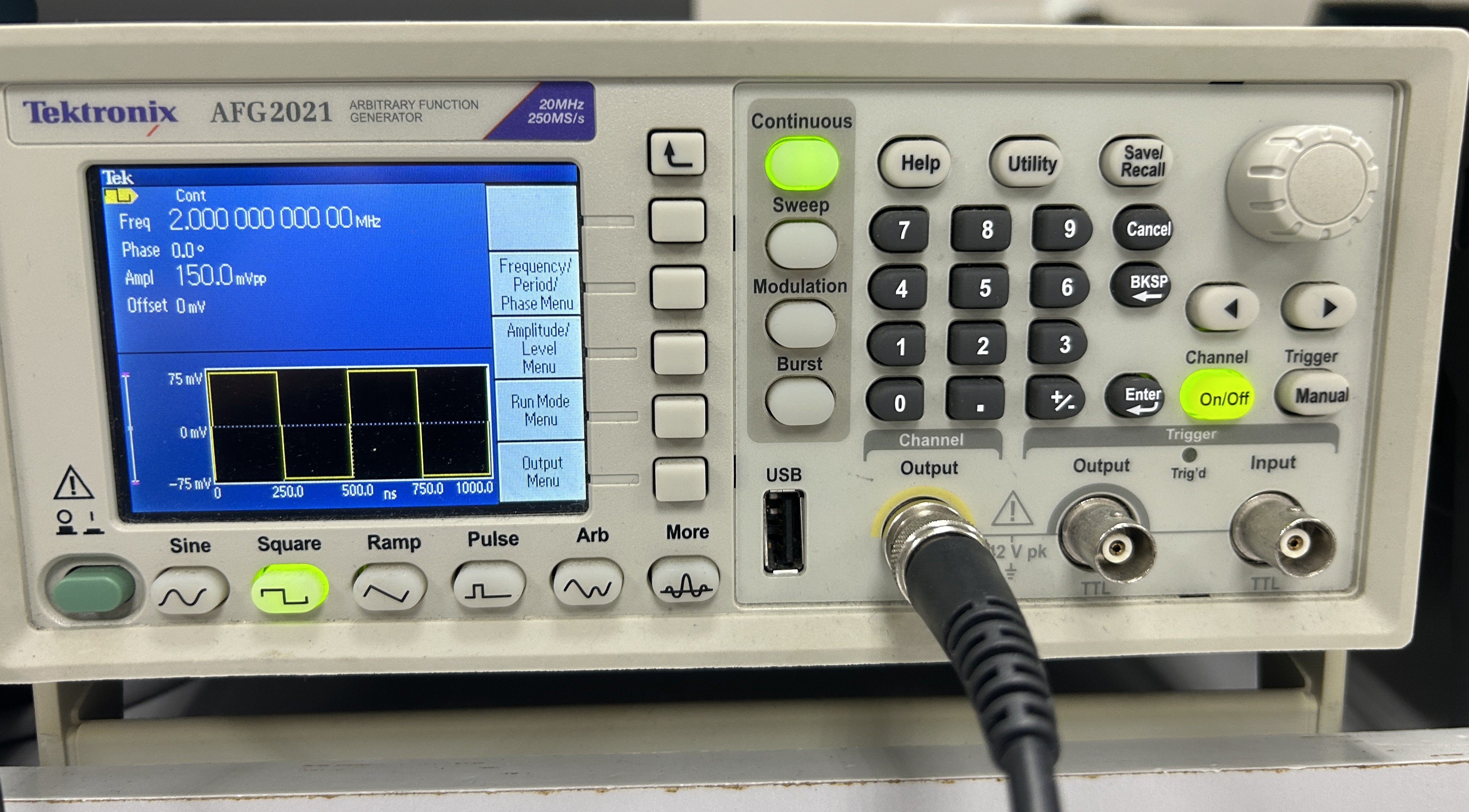 Function Generator Rig Setup