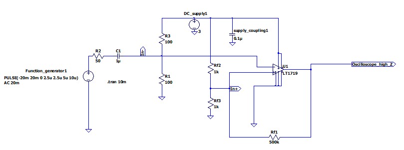 VLC AFE Circuit Schematic Diagram