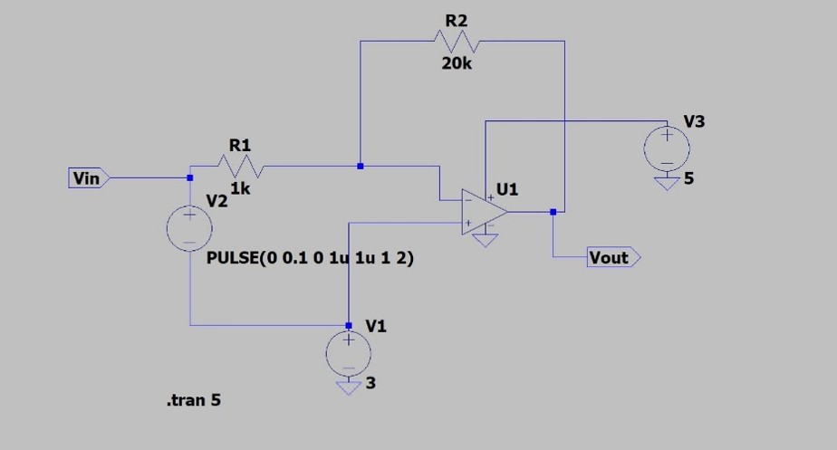 LTspice Circuit Schematic Simulation