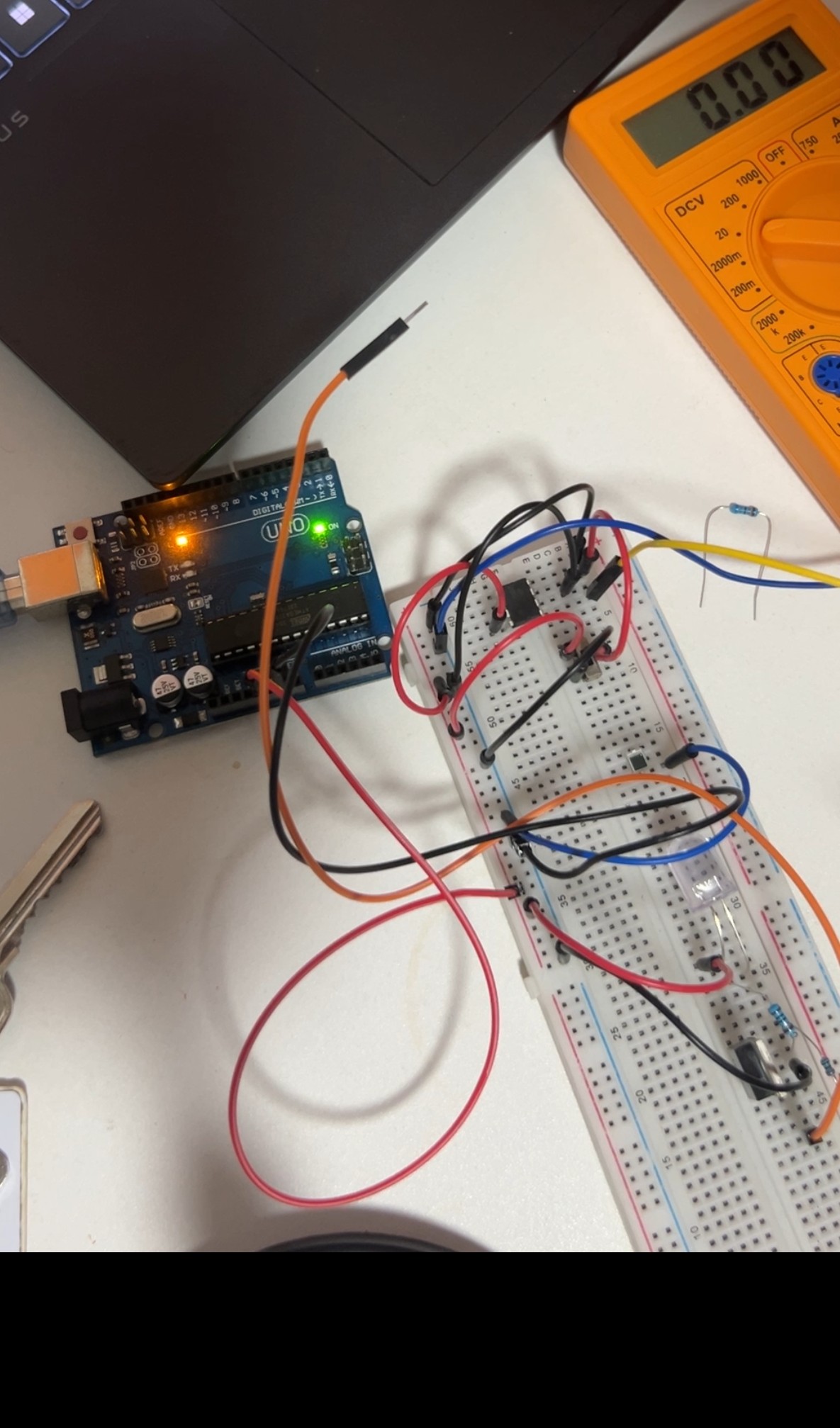 Arduino Multimeter Test Rig
