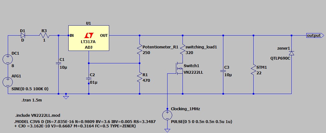 Audio Sampling Circuit Schematic