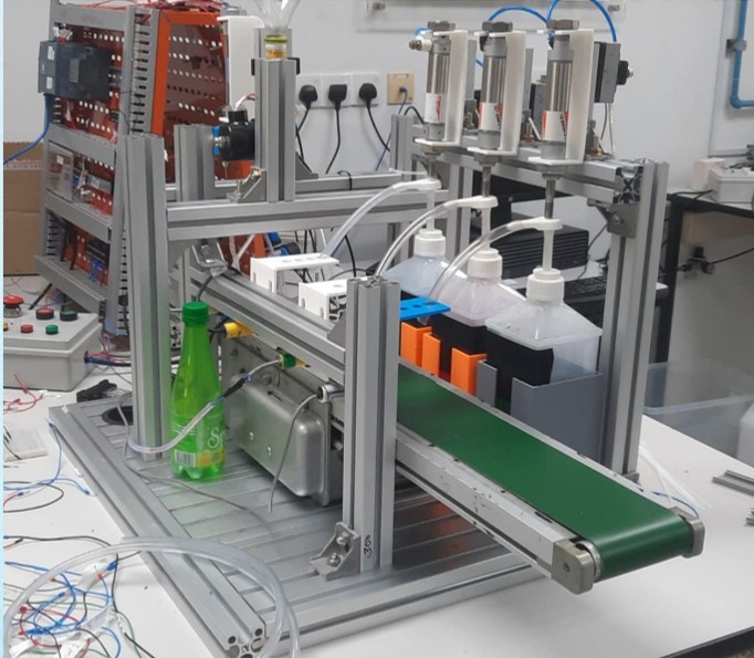 Physical Industrial Automated Vending Prototype