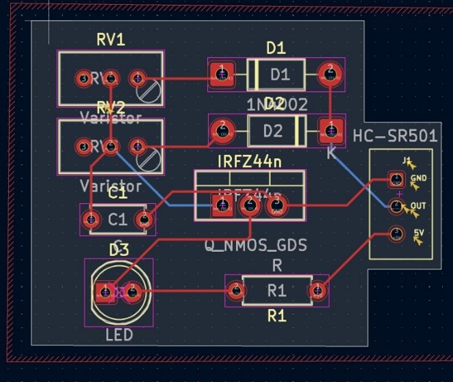 PCB Circuit Schematic Diagram